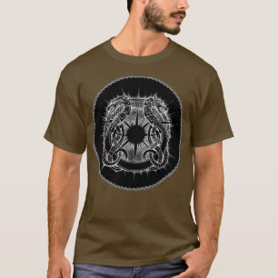 Symbol für Drachen und Wolf T-Shirt