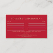 Symbol für Elegante HeilHände Yin Yang Visitenkarte (Rückseite)