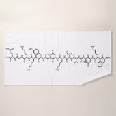 Symbol für Endhormon-Chemie Badehandtuch (Badehandtuch)