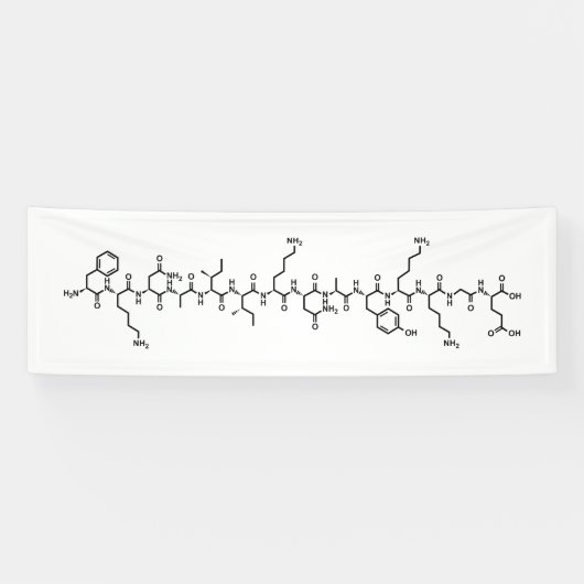 Symbol für Endhormon-Chemie Banner (Horizontal)