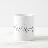 Symbol für Endhormon-Chemie Kaffeetasse (Mittel)