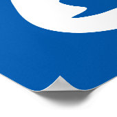 Symbol für Ernährung/Stillzeit Poster (Ecke)