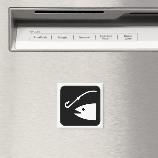 Symbol für Fischerei Magnet (In Situ (Geschirrspüler))