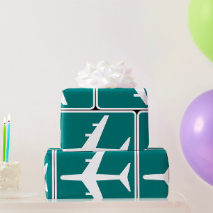 Symbol für Flughafenzeichen Zeichen für das Flugze Geschenkpapier