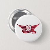 Symbol für Freimaurerei und Schild Button (Vorne & Hinten)