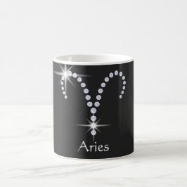 Symbol für funkelnd Diamanten Kaffeetasse