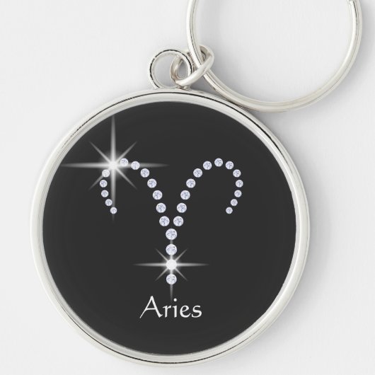 Symbol für funkelnd Diamanten Schlüsselanhänger (Vorne)