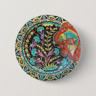 Symbol für Glücksbringer Button