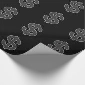 Symbol für Grafikgeld Geschenkpapier (Ecke)