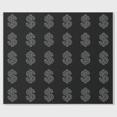 Symbol für Grafikgeld Geschenkpapier (Flach)