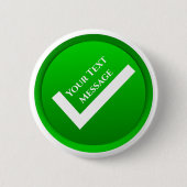 Symbol für grüne Markierung Button (Vorderseite)