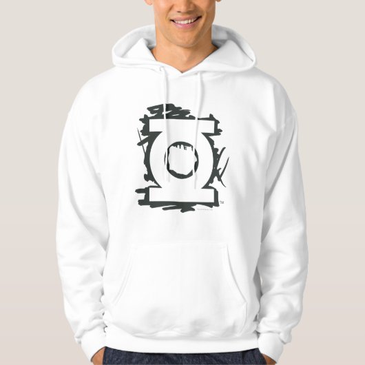 Symbol für grünes Laternenzeichen Hoodie (Vorderseite)