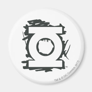 Symbol für grünes Laternenzeichen Magnet