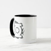 Symbol für grünes Laternenzeichen Tasse (Vorderseite Links)
