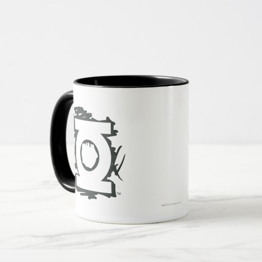 Symbol für grünes Laternenzeichen Tasse (Vorderseite Links)