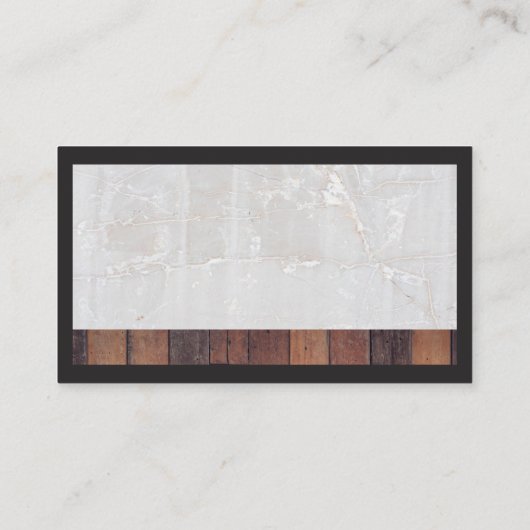 Symbol für Hardware-Tools | Baumaterial Visitenkarte (Rückseite)