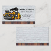 Symbol für Hardware-Tools | Dampfwalze Visitenkarte (Vorne/Hinten)