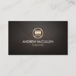 Symbol für Herausgeberbücher Visitenkarte