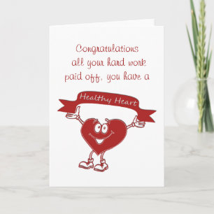 Symbol für Herz-Kreislauf-Bewusstsein Karte