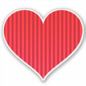 Symbol für Herz-Liebe Design-20326 Aufkleber (Vorderseite)