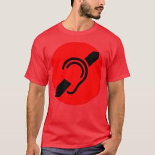 Symbol für Hörverlust T-Shirt