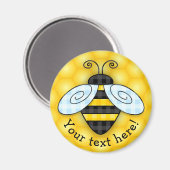 Symbol für Hummeln und Honeycomb Magnet (Vorderseite/Rückseite)