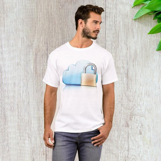 Symbol für Internetsicherheit Schloss Sicherer T - T-Shirt
