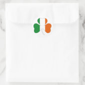 Symbol für irische Blattklemme Ireland Runder Aufkleber (Tasche)