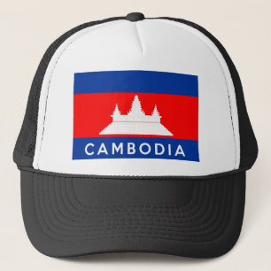 Symbol für Kambodscha Truckerkappe