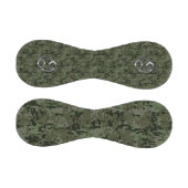 Symbol für Krebs auf der grünen digitalen Camoufla Baseball (Paneele)