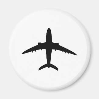 Symbol für Luftfahrzeuge des Flugzeug Magnet
