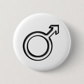Symbol für männlich button (Vorderseite)