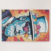 Symbol für männliche Mode Puzzle (Horizontal)