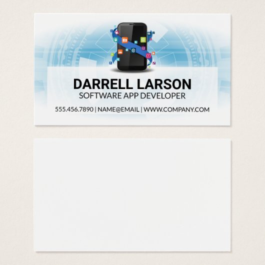 Symbol für mobile Apps | Tech (Vorne & Hinten)