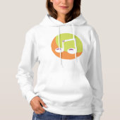 Symbol für musikalische Note Hoodie (Vorderseite)