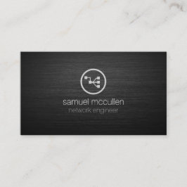 Symbol für Netzwerkanschlusspunkte des Netzwerking Visitenkarte