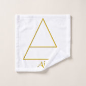 Symbol für Pagan-Luftelement Badhandtuch Set (Waschlappen)