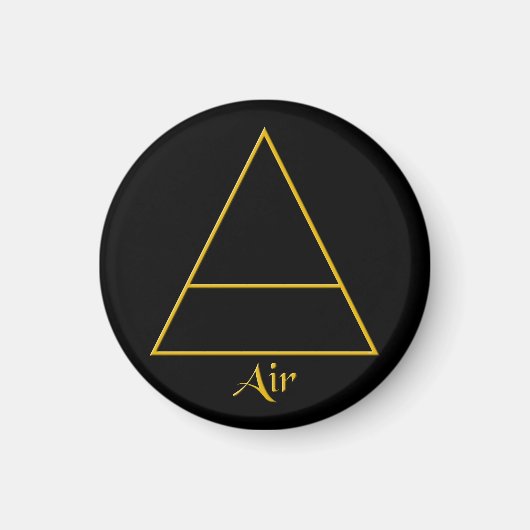 Symbol für Pagan-Luftelement Magnet (Vorne)