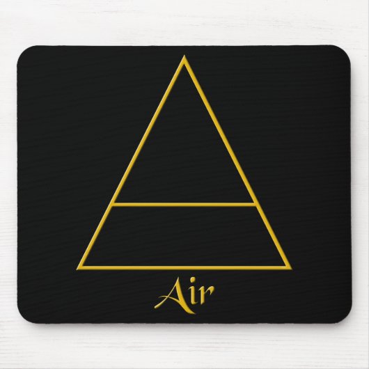Symbol für Pagan-Luftelement Mousepad (Vorne)