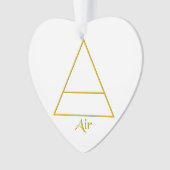 Symbol für Pagan-Luftelement Ornament (Vorderseite)