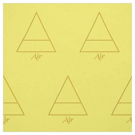Symbol für Pagan-Luftelement Stoff (Muster)