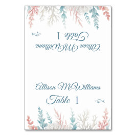 Symbol für Pastelkorallenriff-Fisch Tischnummer