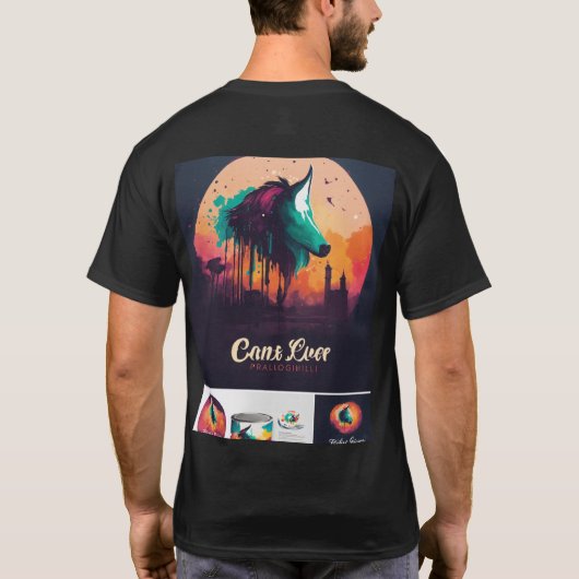 Symbol für Power, Weisheit und Wohlstand T-Shirt (Rückseite)