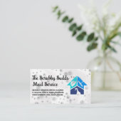 Symbol für Reinigungsdienste | Soapy Sud Bubbles Visitenkarte