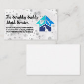 Symbol für Reinigungsdienste | Soapy Sud Bubbles Visitenkarte