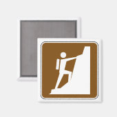 Symbol für Rock Climbing Magnet (Vorderseite/Rückseite)