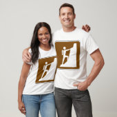 Symbol für Rock Climbing T-Shirt (Unisex)
