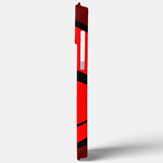 Symbol für rote Biogefährdung Case-Mate iPhone Hülle (Rückseite / Links)