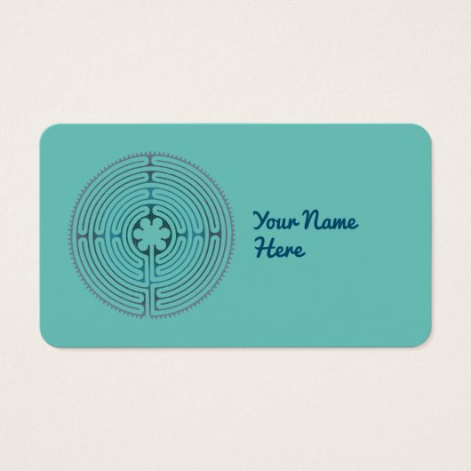 Symbol für Sacred Geometry - Chartres Labyrinth 1 (Vorderseite)