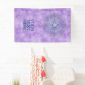 Symbol für Sacred Geometry - Chartres Labyrinth 1 Banner (Insitu)